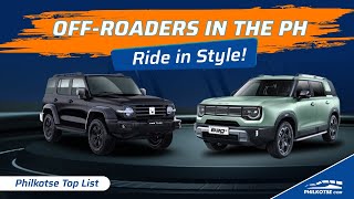 Premium OffRoaders in the Philippines  Philkotse Top List [upl. by Grove]