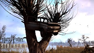 Harry Potter Whomping Willow Flying Car Easter Egg  Stalker 2 [upl. by Hanonew965]