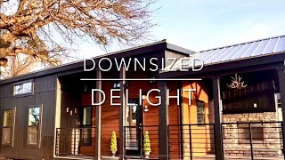 Downsized Delight Athens Park 523 Park Model Home [upl. by Kazue]