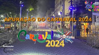 APURAÇÃO DO CARNAVAL 2024 [upl. by Esiled]