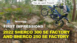 2022 Sherco 300 SE and 2022 Sherco 300 SEF Factory [upl. by Mallin]