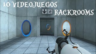 10 Videojuegos Conocidos Que Deberías Jugar Si Te Gustan Los Backrooms [upl. by Akihc677]