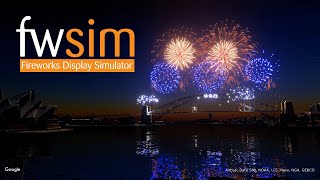 FWsim Fireworks Display Simulator  Full Steam Release Trailer [upl. by Odele459]