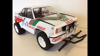 58037 Tamiya Opel Ascona 400 Rally [upl. by Nonnag]