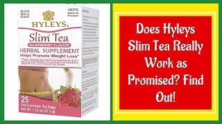 Hyleys Tea Slim Tea Reviews  Hyleys Slim Tea Goji Berry Flavor Review [upl. by Nomad]