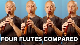 Native Flute Comparison 4 Makers [upl. by Adni]