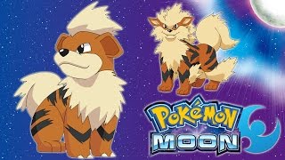 Pokemon Moon  Growlithe Evolved [upl. by Namas]