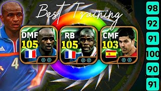 Best Custom Training in eFootball Mobile 2025  Epic Card Training [upl. by Hayton]