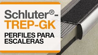 Cómo instalar un remate para cerámica sobre escaleras Schluter®TREPGK [upl. by Reed]