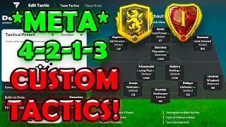 POST PATCH META 4213 CUSTOM TACTICS IN FC 25 [upl. by Saiff]