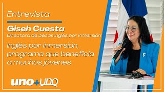 Giseh Cuesta Inglés por inmersión programa que beneficia a muchos jóvenes [upl. by Lehcer]