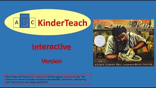 Dave the Potter Artist Poet Slave  Interactive Read Aloud [upl. by Eedyak]