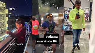 Triathlete life  Vedanta half marathon New Delhi [upl. by Inafetse241]