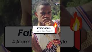 Fabolous 🔥 4 Alarm Blaze Freestyle 🎤🔥 Fabolous HipHop [upl. by Thetos]