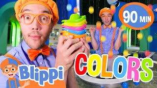 Blippis Learns At The Science Museum  Learn Colors and Play  Educational Videos for Kids [upl. by Anastas]