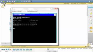 Packet Tracer lab 9232 using Ipconfig cmd [upl. by Raquel]