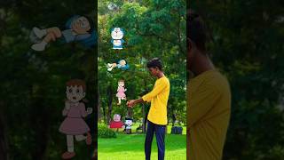 Balloon to Dorimon Nobita Suzukaviralvideballoon trending shorts subscribe [upl. by Nnaassilem]