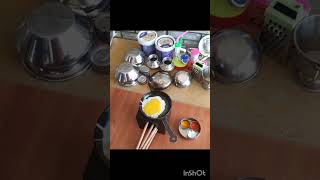 mini egg off boil Recipe 😋😋😋 [upl. by Ahsilla]