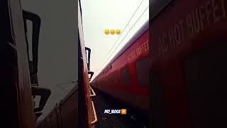 Be safe guys dont put hands outside train 🚂 it can be deadly 🥺😱trainaccidentnews trainjourney [upl. by Nauqram]