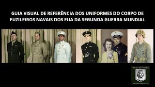 Guia Visual dos Uniformes dos Fuzileiros Navais dos EUA na Segunda Guerra Mundial [upl. by Lemahs375]