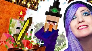 Minecraft with SabrinaBrite  🎃 HALLOWEEN COSTUME PARTY 🎃 [upl. by Gerhardt947]