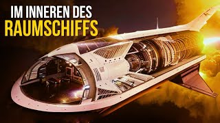 Wie das Leben im Inneren des SpaceXRaumschiffs aussehen wird [upl. by Ala]