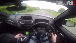 BMW M135I LCI  POV TESTDRIVE  EXHAUST LAUNCH CONTROL [upl. by Morita]