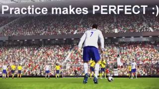 FIFA 09 Driven Free Kick Tutorial HD [upl. by Lozar]