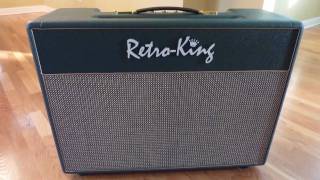 Retro King 18 Watt Combo amp demo by Greg Vorobiov [upl. by Atrebla499]