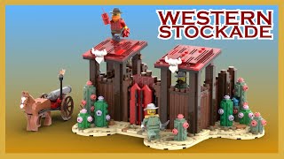 LEGO Western Stockade  Series 3 Bricklink Designer Program [upl. by Bowlds358]