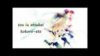 Vocaloid  World is Mine karaoke instrumental  lyrics [upl. by Annaear]