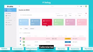 Aprende a CREAR calendarios para tu DELEGACIÓN en HRLOG [upl. by Straus319]