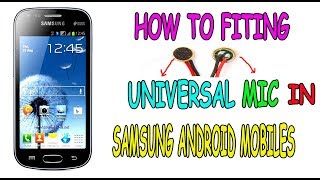 samsung galaxy star pro gts7262 mic not working solution in 1000 working [upl. by Issie142]