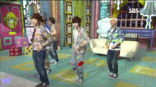 B1A4 잘자요 굿나잇 SBS Inkigayo 인기가요 20120527 [upl. by Haldis]