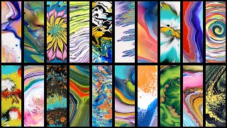 33 x Different Acrylic Pouring  Best of 2023  Compilation [upl. by Vlada]