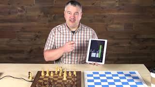 Play on Chesscom with Millennium Electronic Chess Board and Android app [upl. by Ho]