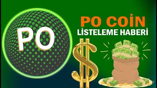 PO COİN İŞTE SONUNDA LİSTELEME HABERİ 💲🚀💲pocoin altcoin BTC [upl. by Rush]