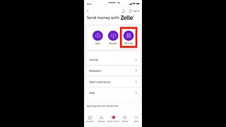 How to Get Zelle QR code on Wells Fargo app [upl. by Surazal]