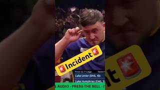 🚨incident Luke Little amp the crowd 🚨 Darts Dart Prag European Tour [upl. by Cartie]