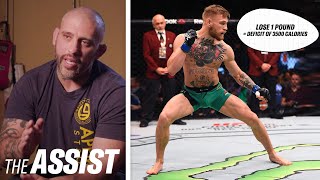 How Conor McGregors Nutritionists Help Him Cut Weight  The Assist  GQ Sports [upl. by Ainerbas]