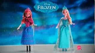 Disneys Frozen 2013 MATTEL Singing Dolls Commercial [upl. by Scever]