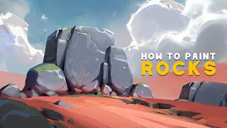 How to Paint Rocks Tutorial [upl. by Rossing487]