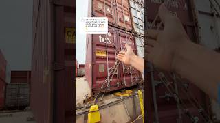 Wapas ghuma kr Container kaa maal nikalte h🛳️☠️🗿 ship explore reels shortvideo [upl. by Oribelle]