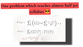 Binomial theorem mixed jee advanced revision series [upl. by Eneri]