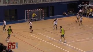 Handball  Match entre Territoire Est Charente HB et le PVHB [upl. by Ahsatam]