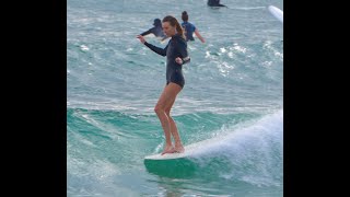 LONGBOARD day at Little Cove Noosa A very chilled crowd [upl. by Anoval24]