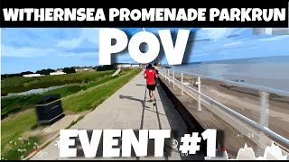 Withernsea Promenade Parkrun Full POV  Event No 1 [upl. by Hollander]