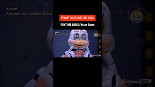 UCN  FUNTIME CHICA voice lines fnaf fivenightsatfreddys funtimechica ucn fnafindonesia [upl. by Adolphus]