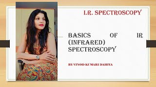 BASICS OF IR SPECTROSCOPY [upl. by Braeunig]