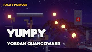 THE ULTIMATE HALO 5 PARKOUR MAP  Yumpy Yordan Quancoward [upl. by Lede]